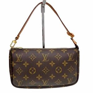 Louis Vuitton Brown Pochette Handbag Accessoires